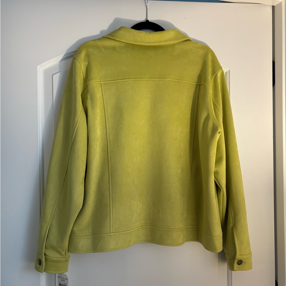 Skye’s the Limit Woman Green Jacket 2X - Picture 3 of 11